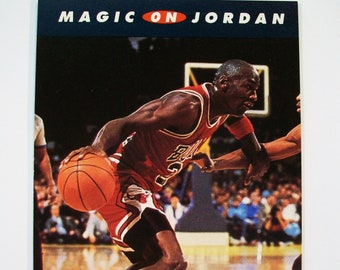 Michael Jordan Magic Words On Jordan 1992 Skybox NBA Trading Card #105