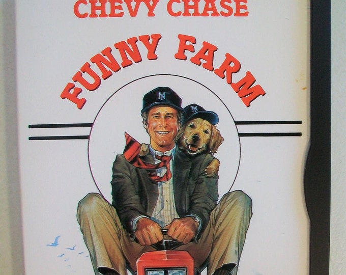 Vintage Funny Farm DVD 1988 Movie Chevy Chase, Madolyn Smith, Comedy Etsy