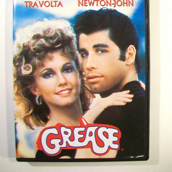 1978 Grease DVD, John Travolta, Olivia Newton John