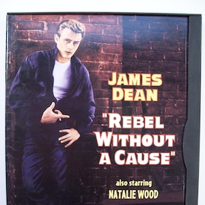 1955 Rebel Without A Cause DVD, James Dean, Natalie Wood