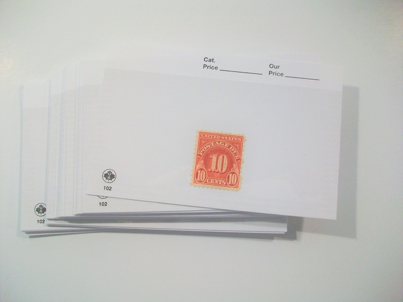 New Postage Stamp Holder & Storage Clear Heco 102 Dealer Etsy