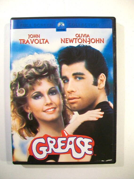 1978 Grease DVD, John Travolta, Olivia Newton John - Etsy