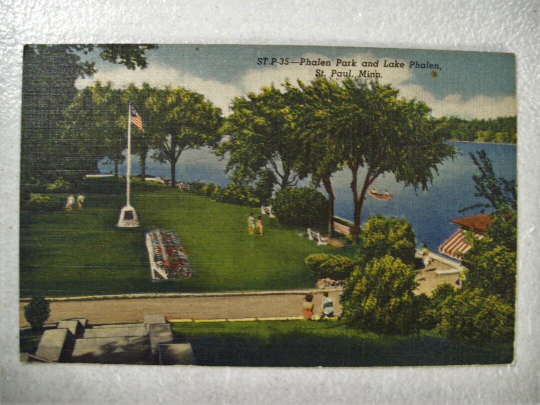 Vintage Phalen Park and Lake Phalen St. Paul Minnesota Etsy