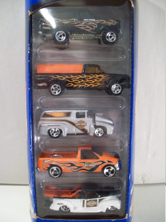 hot wheels harley davidson 5 pack