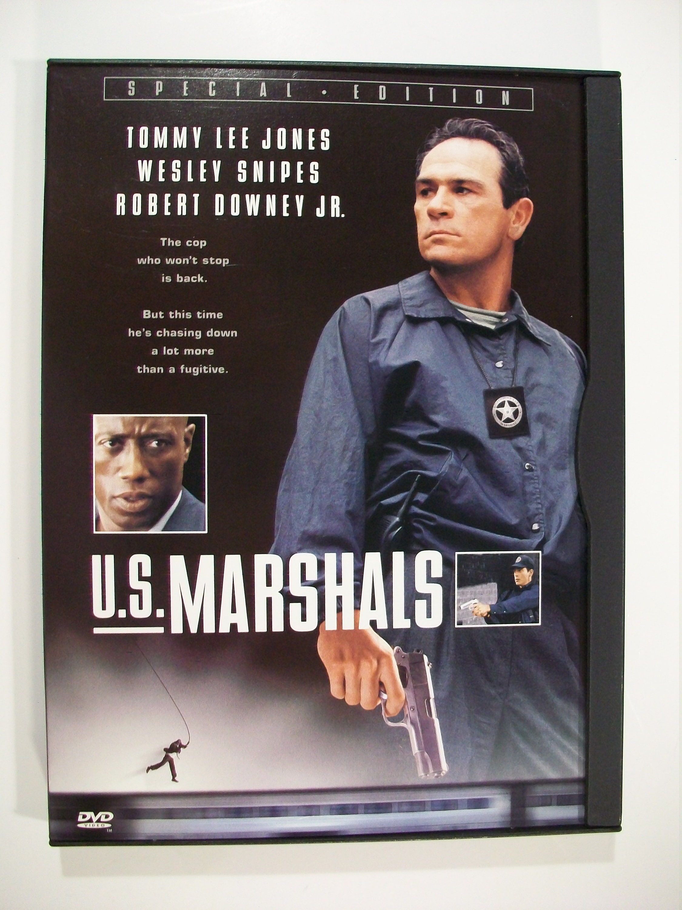 Vintage . Marshals DVD Tommy Lee Jones Wesley Snipes 1998 - Etsy