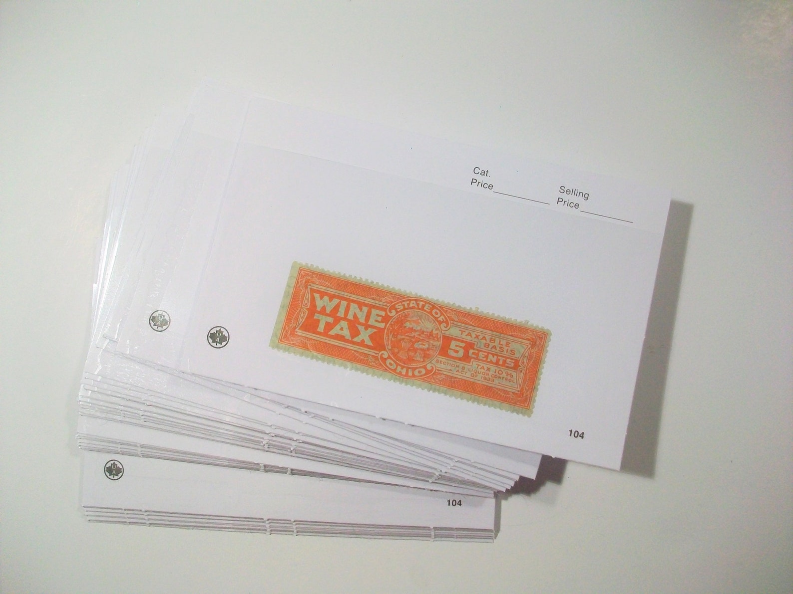 New Postage Stamp Holder & Storage Clear Heco 104 Dealer Etsy