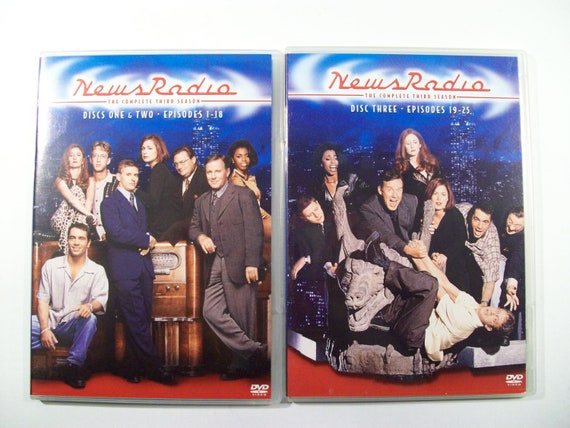 News Radio Complete Season 3 DVD, 1990's, Dave Foley, Phil Hartman