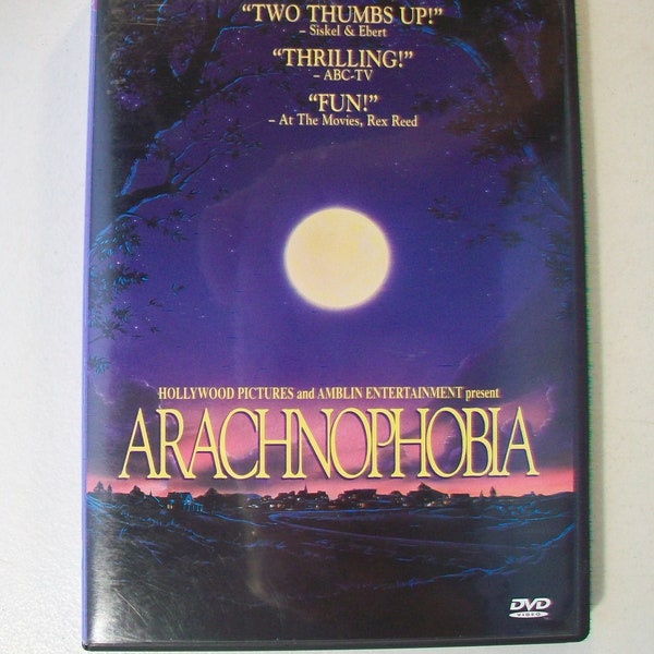 Arachnophobia DVD, Jeff Daniels, John Goodman, 1999