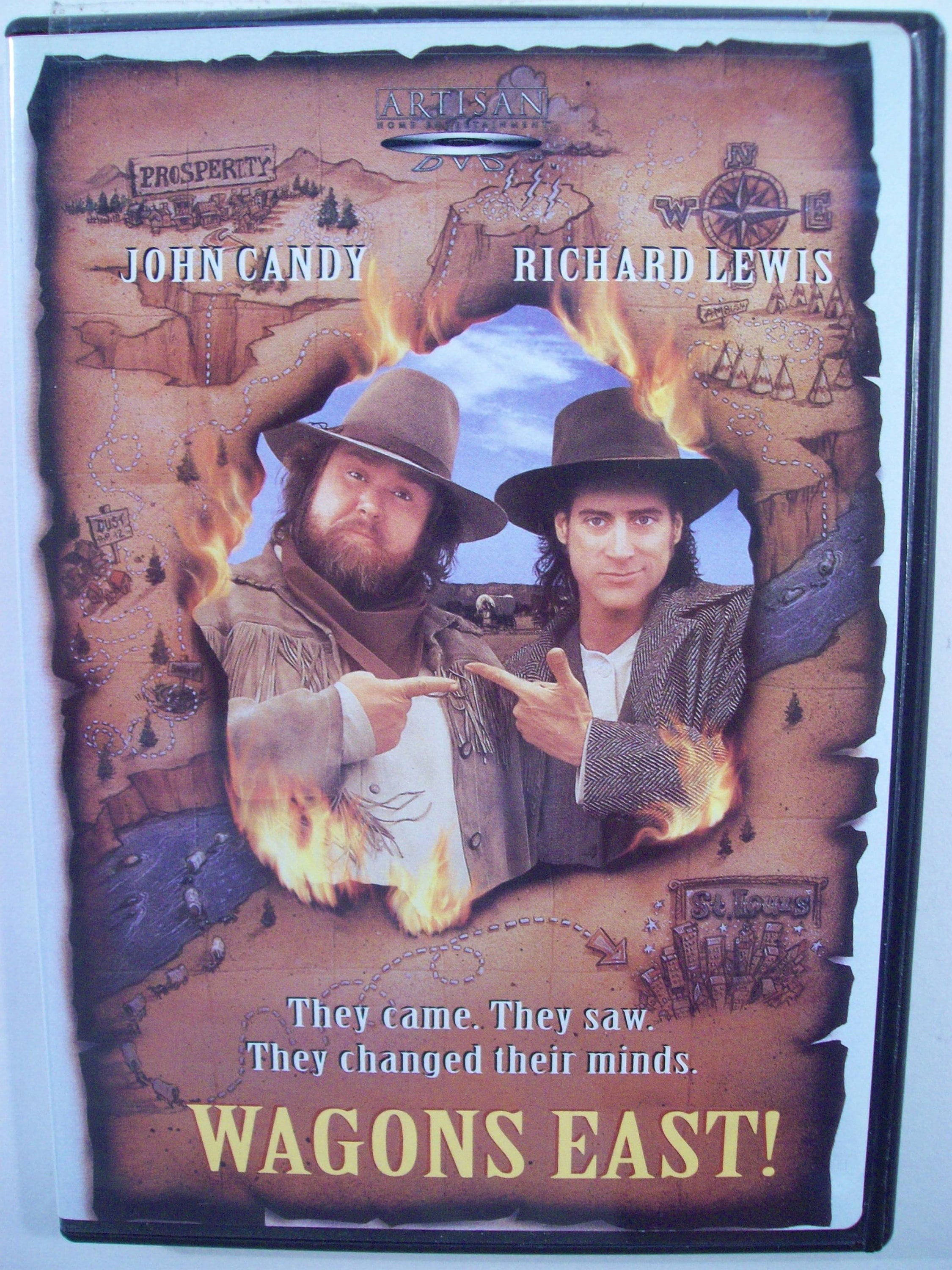 Wagons East DVD, John Candy, Richard Lewis, 1994 - Etsy