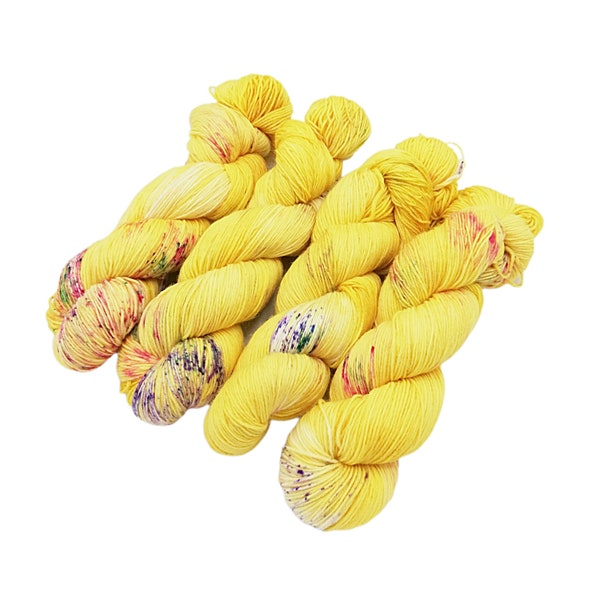 Sockenwolle handgefärbt 75 Wolle, 25 Polyamid 100 g Nr.242