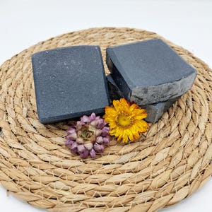 Activated charcoal soap hand & shower soap palm oil free vegan