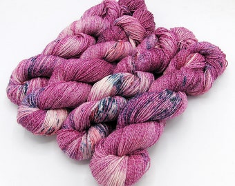 SockYarn, handdyed  75 Wool,25 COTTON,25 Polyamid 100g Nr.214