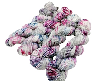SockYarn, handdyed  75 Wool, 25 Polyamid 100g 3.5 oz. Nr.128