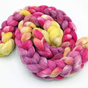 BFL Wool Roving -Hand Dyed Fiber 150g  Nr.258