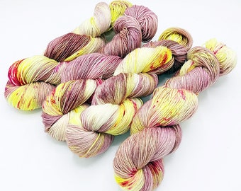 SockYarn, handdyed  75 Wool, 25 Polyamid 100g 3.5 oz. Nr.116