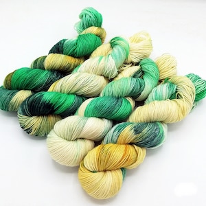 SockYarn, handdyed  75 Wool, 25 Polyamid 100g 3.5 oz. Nr.167