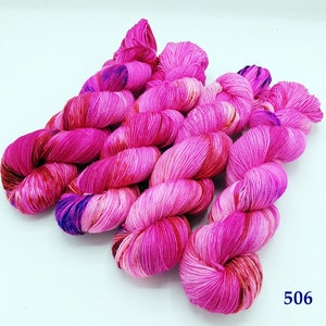SockYarn, handdyed  75 Wool, 25 Polyamid 100g 3.5 oz. Nr.101