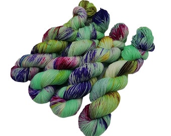 SockYarn, handdyed 75 Wool, 25 Polyamid 100g 3.5 oz. Nr.958