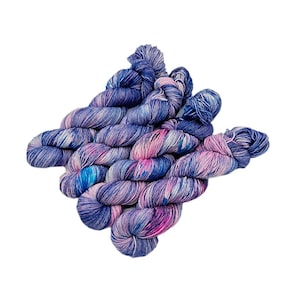 SockYarn, handdyed  75 Wool, 25 Polyamid 100g 3.5 oz. Nr.358