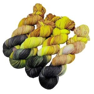 SockYarn, handdyed  75 Wool, 25 Polyamid 100g 3.5 oz. Nr.417