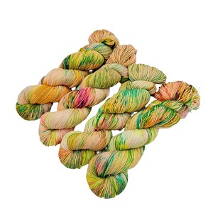 SockYarn, handdyed  75 Wool, 25 Polyamid 100g 3.5 oz. Nr.417