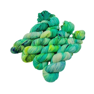SockYarn, handdyed  75 Wool, 25 Polyamid 100g 3.5 oz. Nr.410