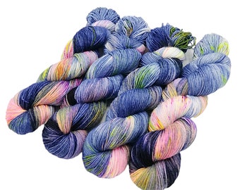 SockYarn, handdyed  75 Wool, 25 Polyamid 100g 3.5 oz. Nr.227