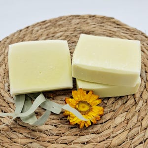 Sabonete de azeite de oliva, sabonete para mãos e banho, sem óleo de palma, vegano