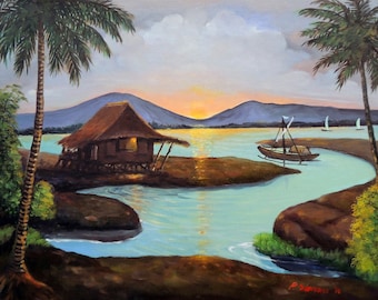 Bahay Kubo at Banca  ( JPEG 9.98MB)