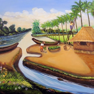 Philippine View Niyugan sa Tabing Ilog (9.88 MB JPEG)
