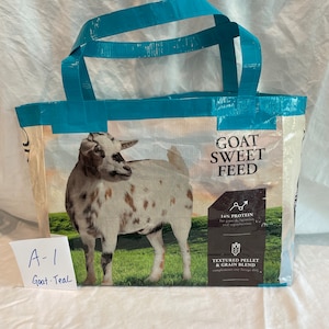 Reduce Reuse Recycle Feed Shopping Bags