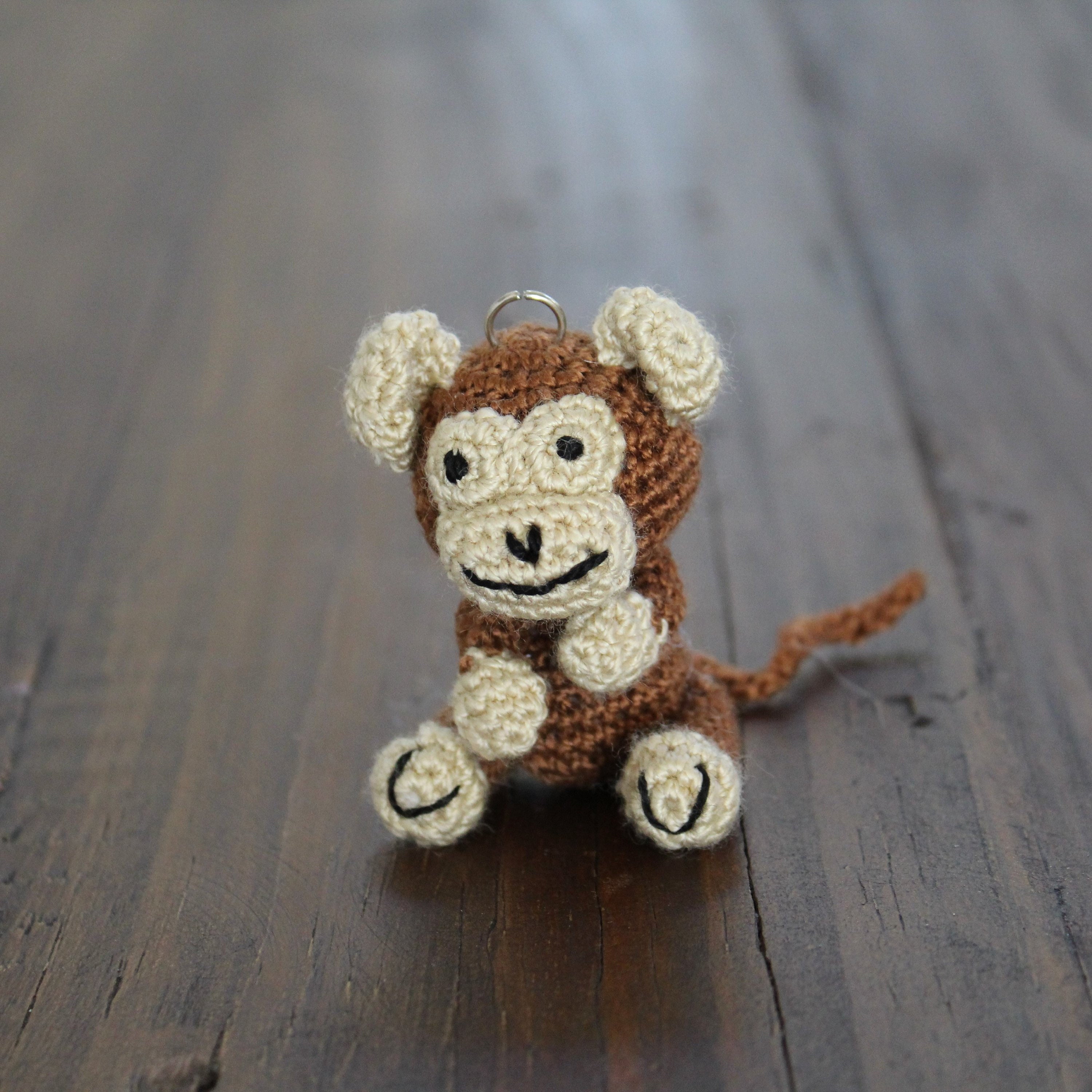 monkey toy with key