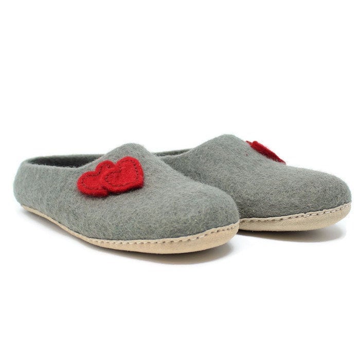 felted wool slippers womens