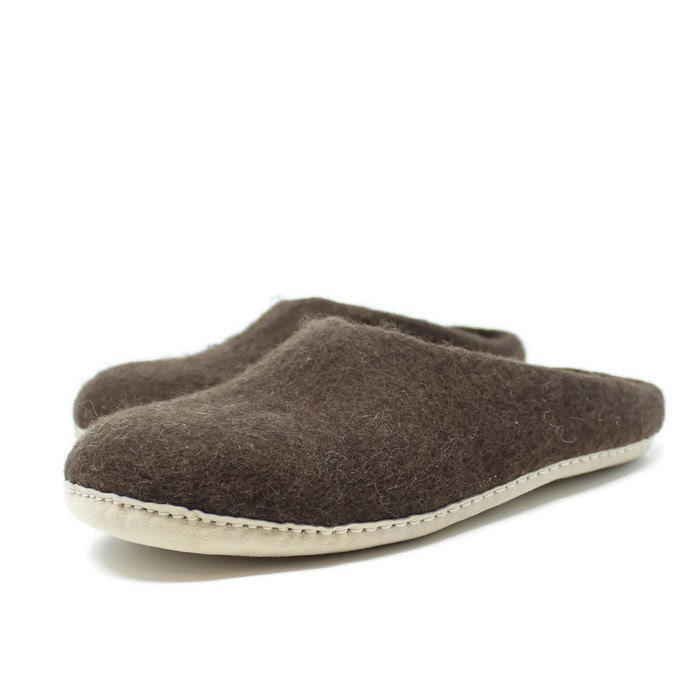 men's wool house shoes