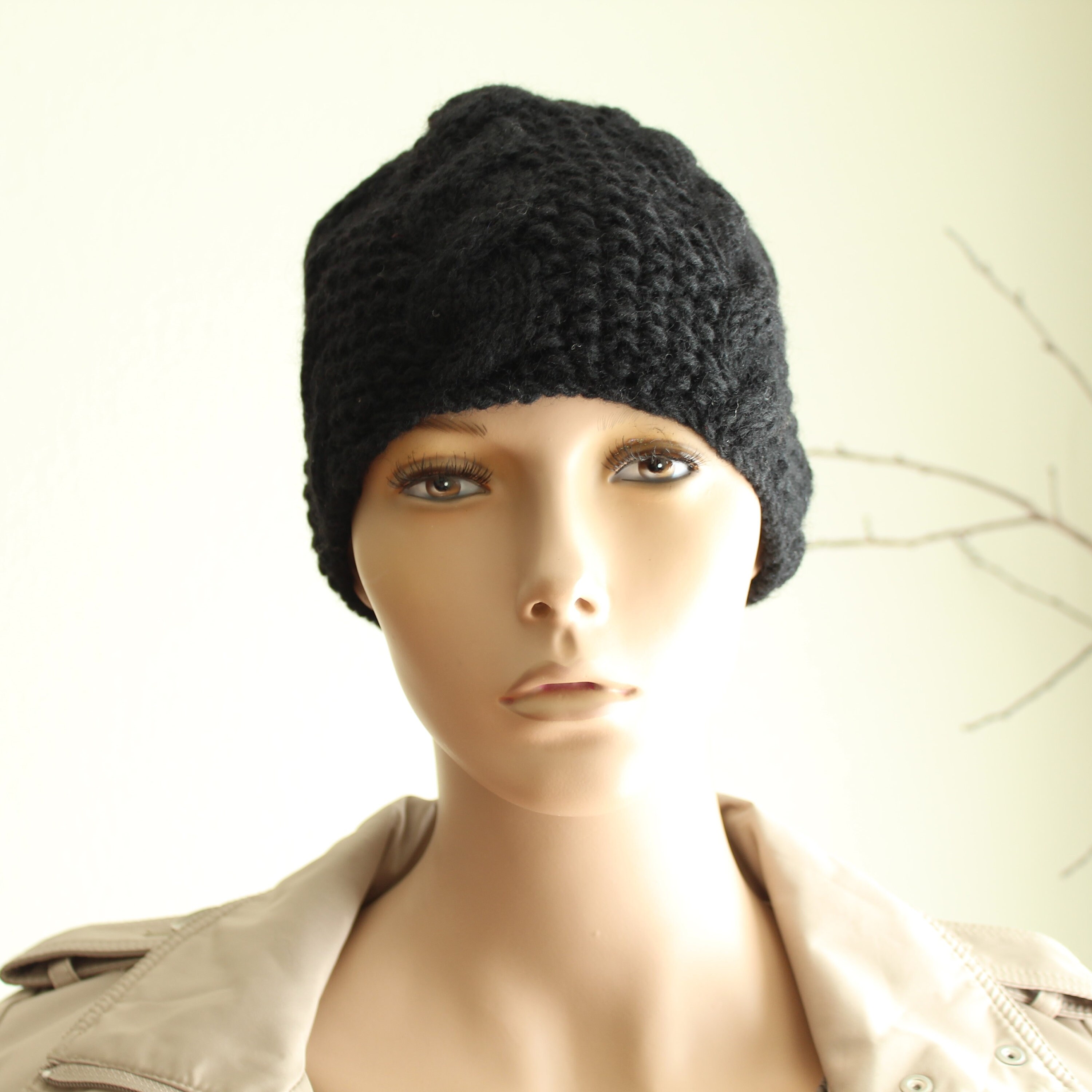 Gift for Her Hand Knit Hat Womens Knitted Hats for Winter with