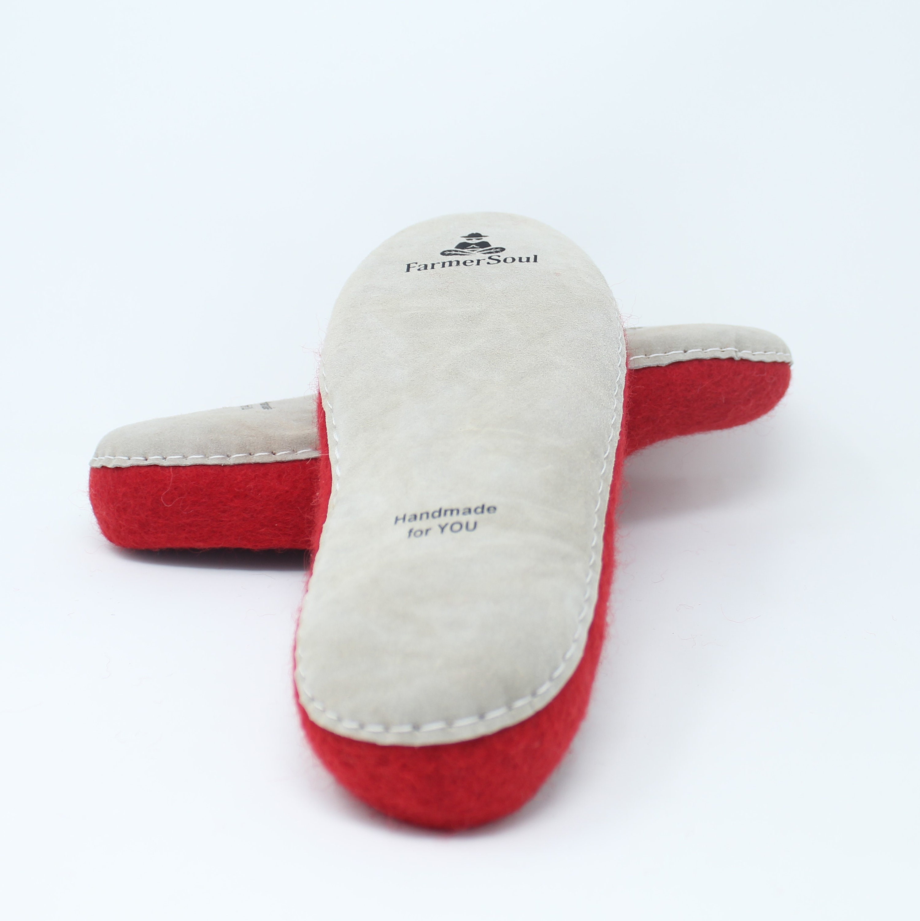 women's red house slippers