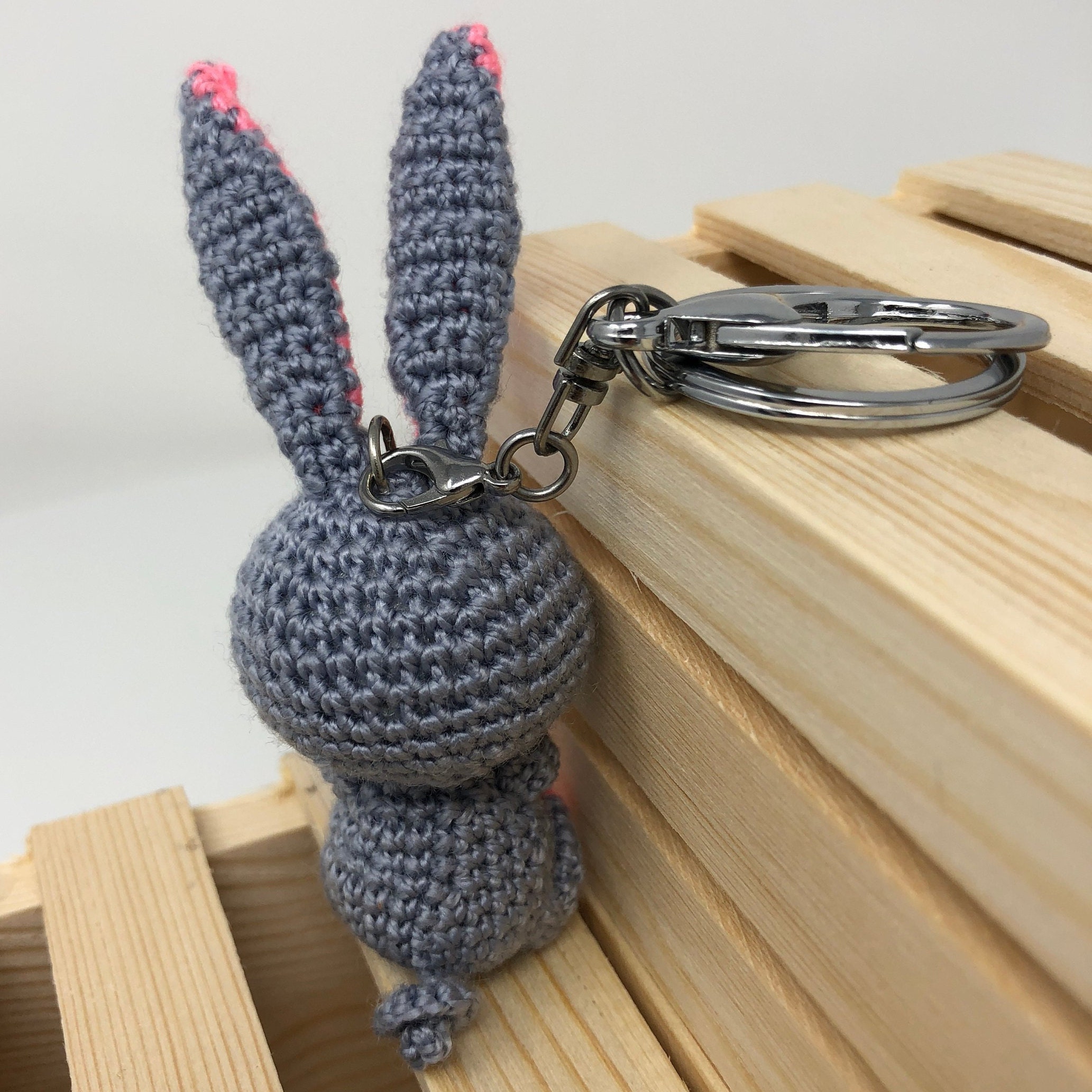 bunny keychain