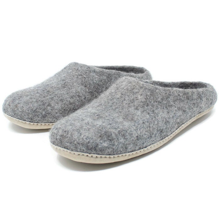 wool moccasin slippers