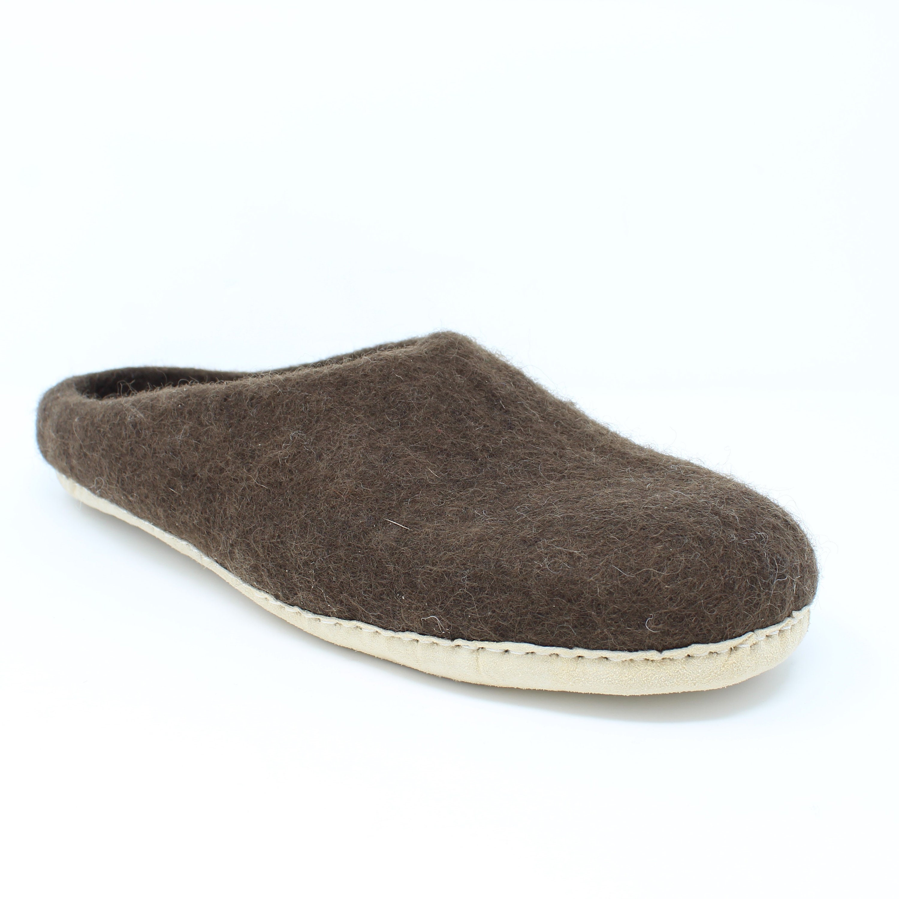 Best Gift For Men Mens Winter Felted Wool Slippers In