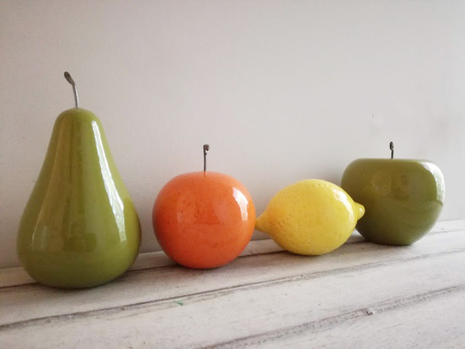 Ceramic Fruit Sculptures Life Size Ceramic Fruit of Etsy