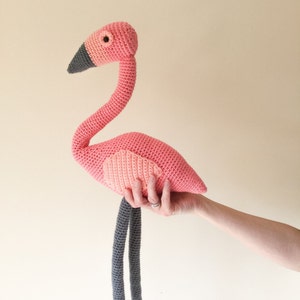 Flamingo: A Crochet PDF Pattern in UK and US terms image 1