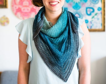 Ombre Shawl: A Crochet PDF Pattern