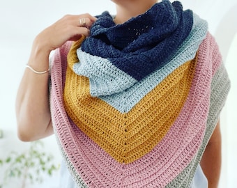 Sussex Shawl: A crochet PDF pattern