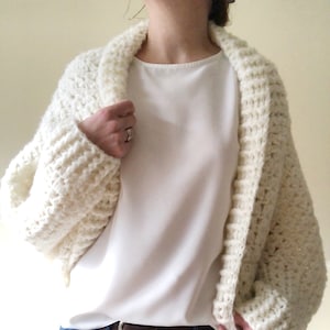 Kōsetsu Shrug: A Crochet PDF Pattern