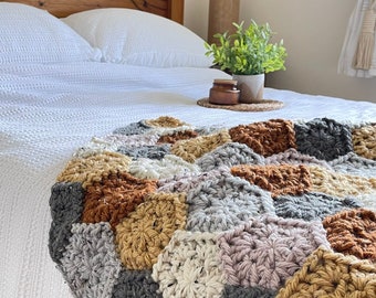 Hibernaculum Blanket: A crochet PDF pattern