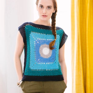 Granny Tee: A Crochet PDF Pattern