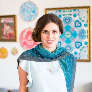 Ombre Shawl: A Crochet PDF Pattern image 3