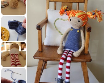 Astrid: A Crochet doll PDF Pattern