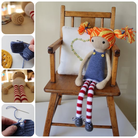 Astrid: A Crochet doll PDF Pattern