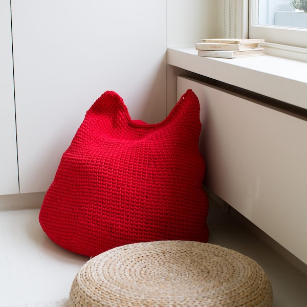 Big Beanbag: A Crochet PDF Pattern